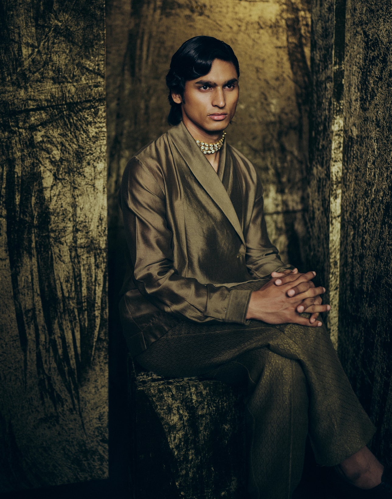 Haider Set in Olive