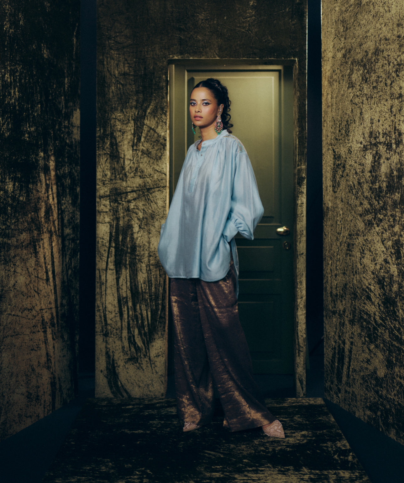 Essey shirt in Turquoise