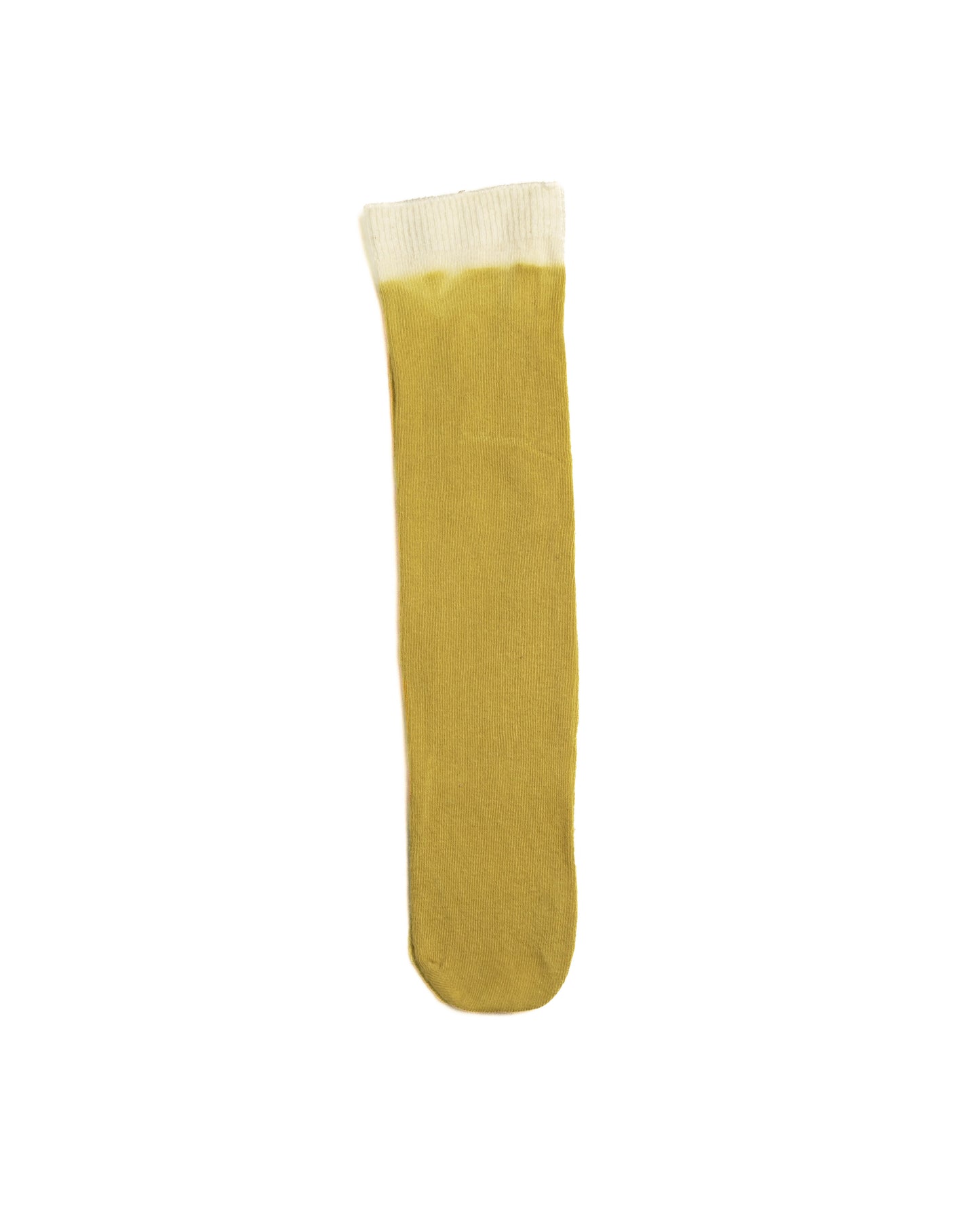Ochre Dip Calf Length Socks