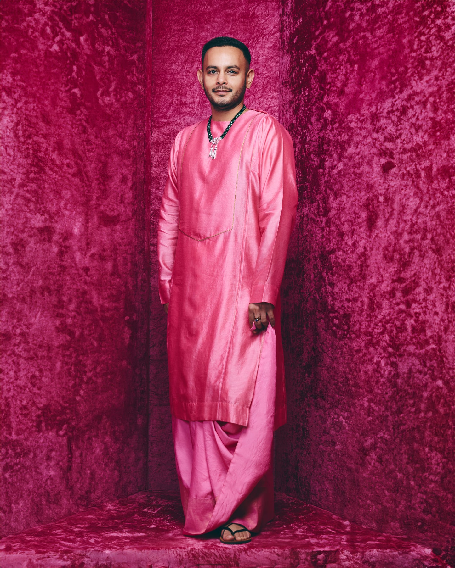 Rai Vesti set in Pink