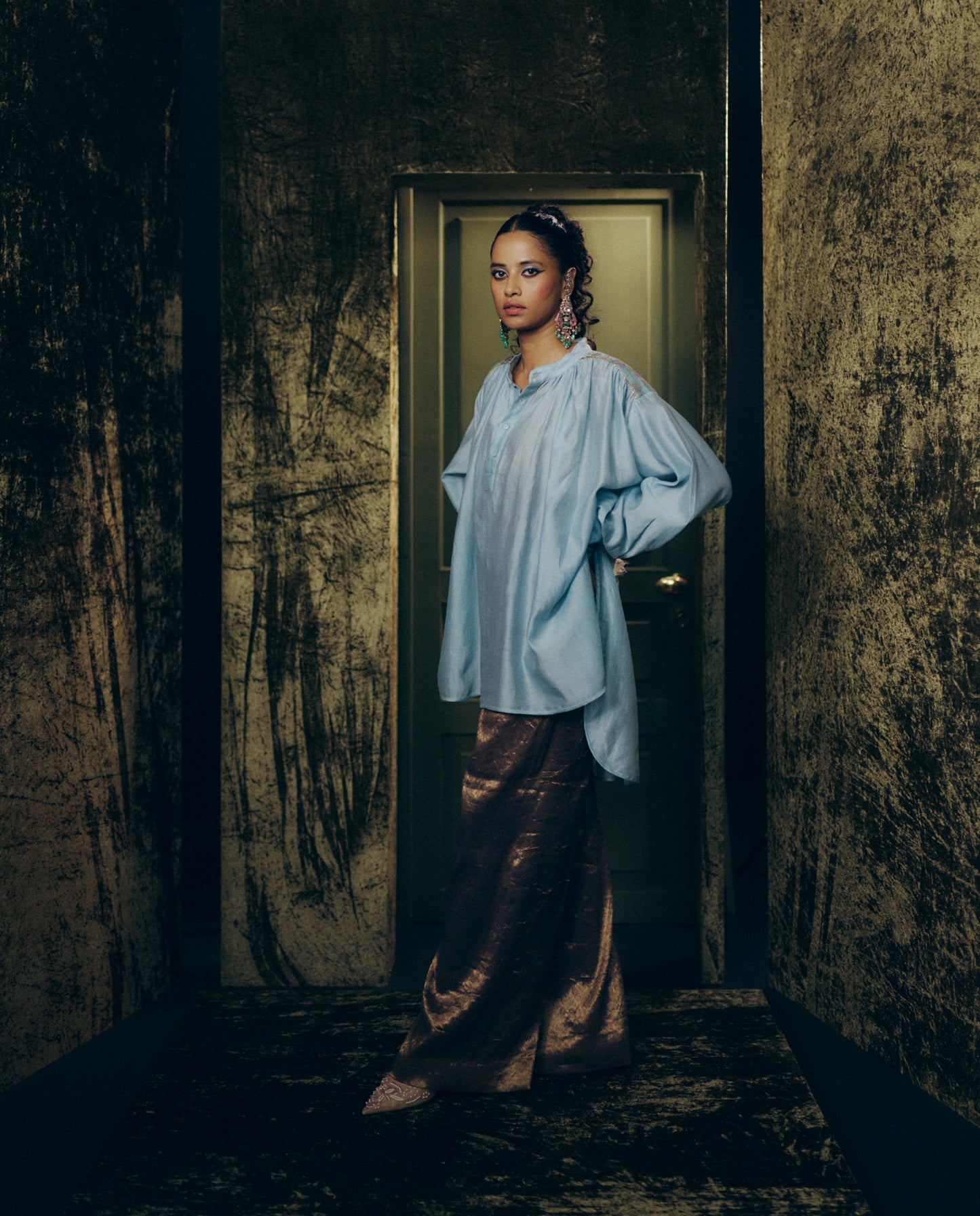 Essey shirt in Turquoise