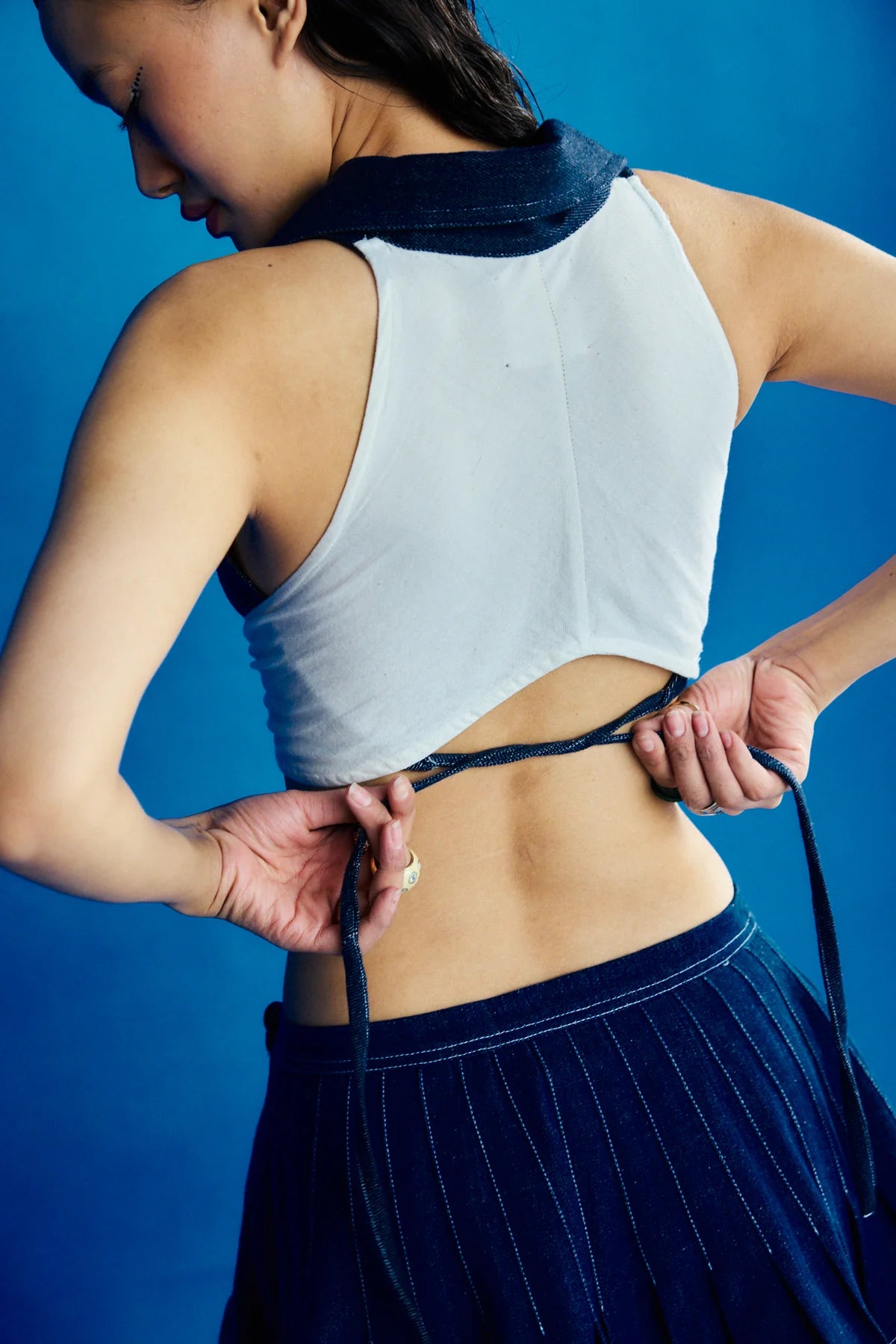 TEEV - Kai top in Blue